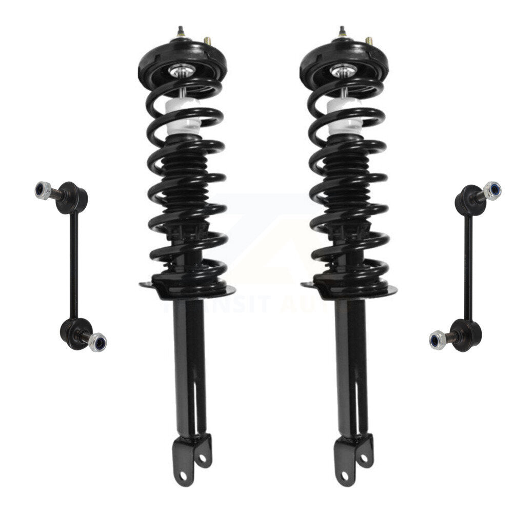 Transit Auto KSS-105182 Suspension Strut and Coil Spring Assembly for 2008-2012 Honda Accord - Rear
