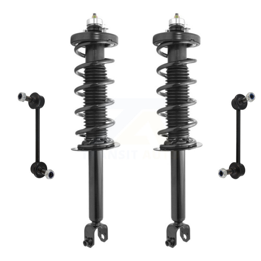 Transit Auto KSS-105183 Suspension Strut and Coil Spring Assembly for 2013-2017 Honda Accord - Rear