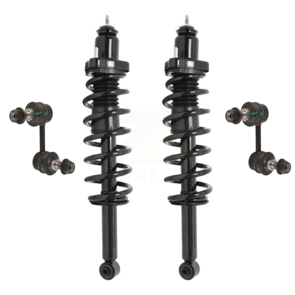 Transit Auto KSS-105187 Suspension Strut and Coil Spring Assembly for 2009-2010 Dodge Journey - Rear