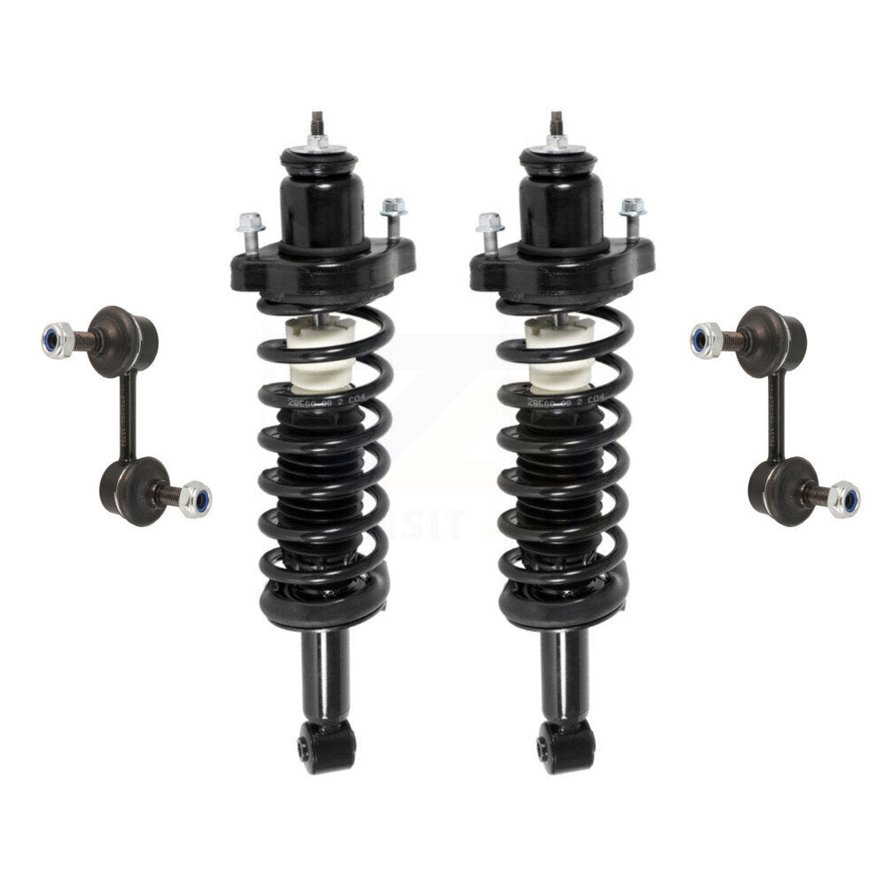 Transit Auto KSS-105189 Suspension Strut and Coil Spring Assembly for 2008-2010 Mitsubishi Lancer - Rear