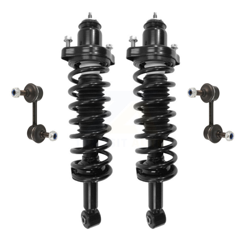 Transit Auto KSS-105190 Suspension Strut and Coil Spring Assembly for 2008-2010 Mitsubishi Lancer - Rear