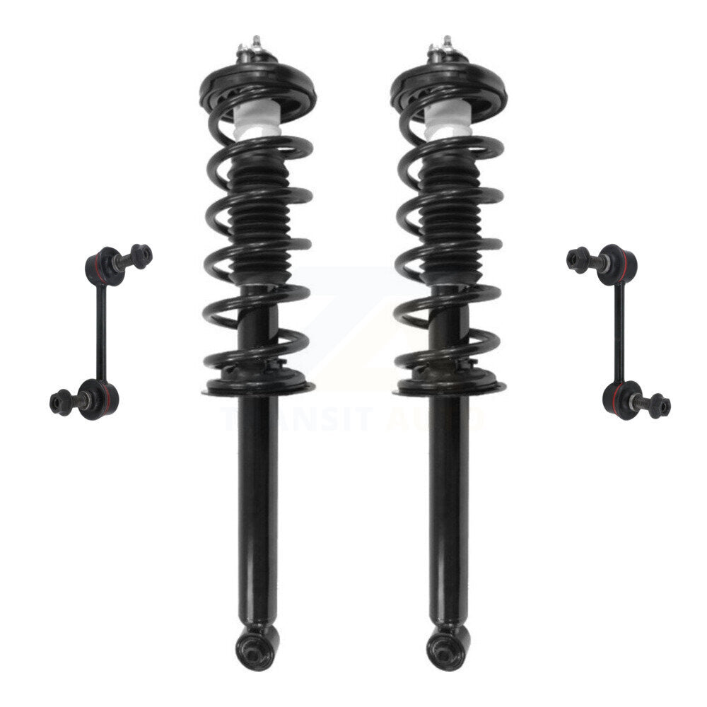 Transit Auto KSS-105200 Suspension Strut and Coil Spring Assembly for 2004-2008 Acura TSX - Rear