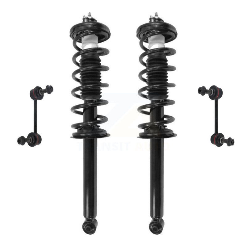 Transit Auto KSS-105200 Suspension Strut and Coil Spring Assembly for 2004-2008 Acura TSX - Rear