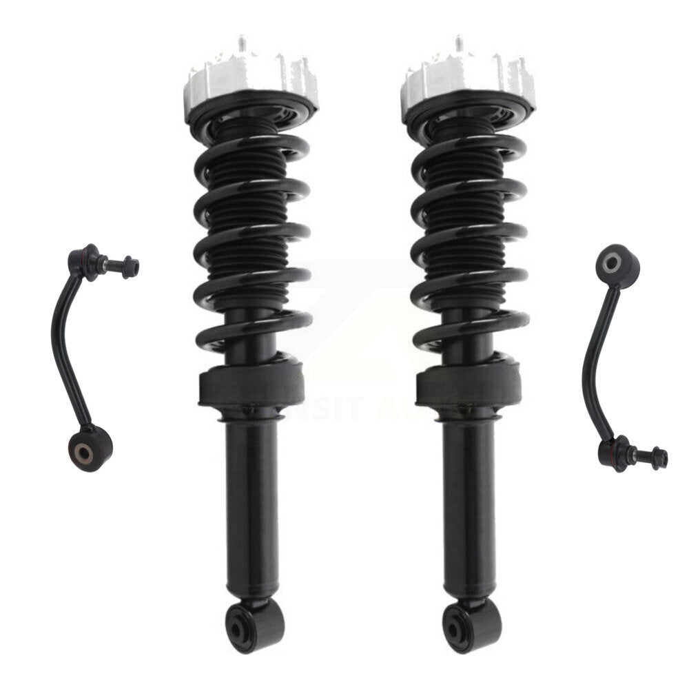 Transit Auto KSS-105202 Suspension Strut and Coil Spring Assembly for 2003-2018 Porsche Cayenne, Audi Q7, Volkswagen Touareg - Rear