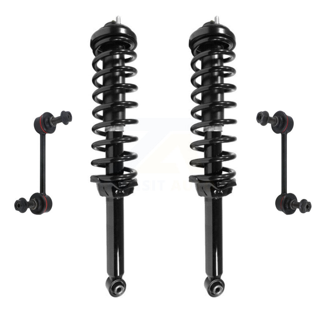 Transit Auto KSS-105203 Suspension Strut and Coil Spring Assembly for 1997-2001 Honda CR-V - Rear