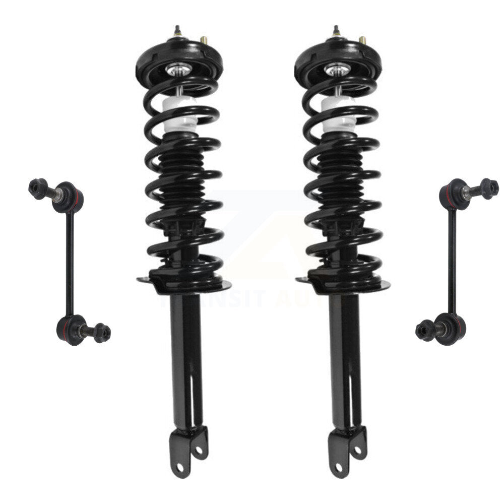 Transit Auto KSS-105204 Suspension Strut and Coil Spring Assembly for 2008-2012 Honda Accord - Rear