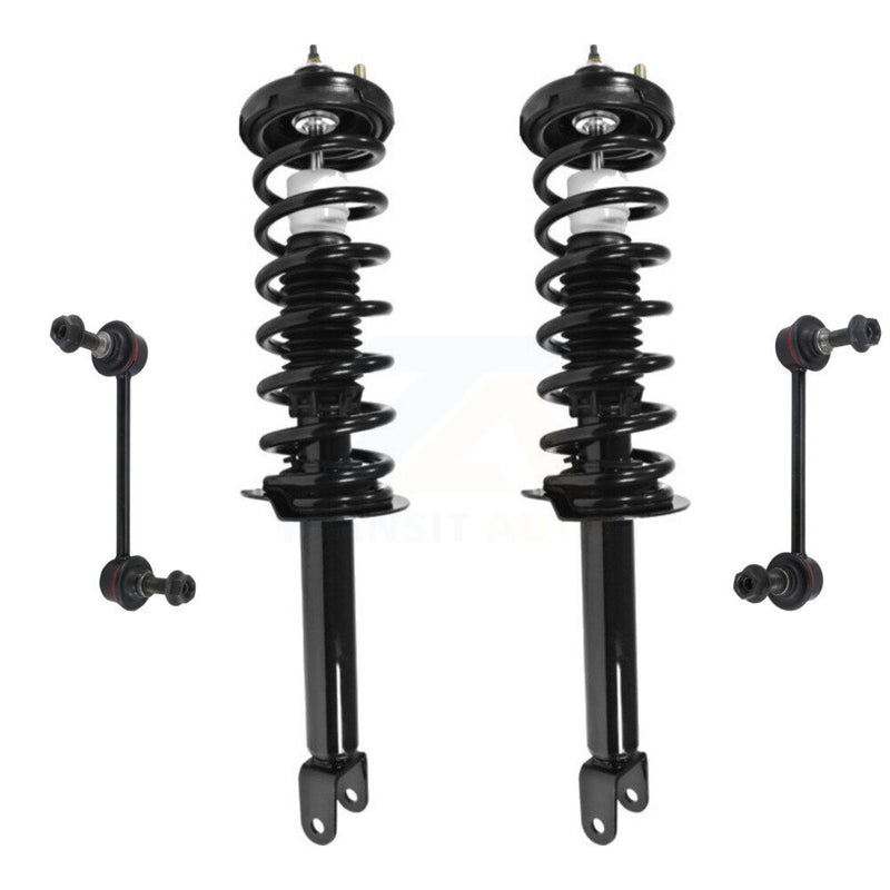 Transit Auto KSS-105204 Suspension Strut and Coil Spring Assembly for 2008-2012 Honda Accord - Rear