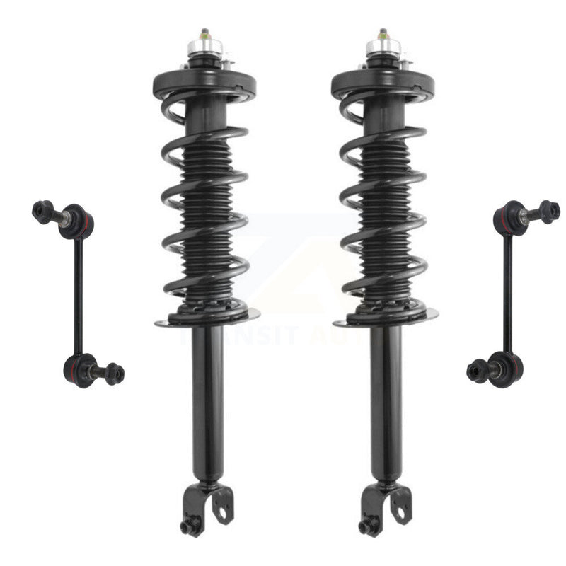 Transit Auto KSS-105205 Suspension Strut and Coil Spring Assembly for 2013-2017 Honda Accord - Rear