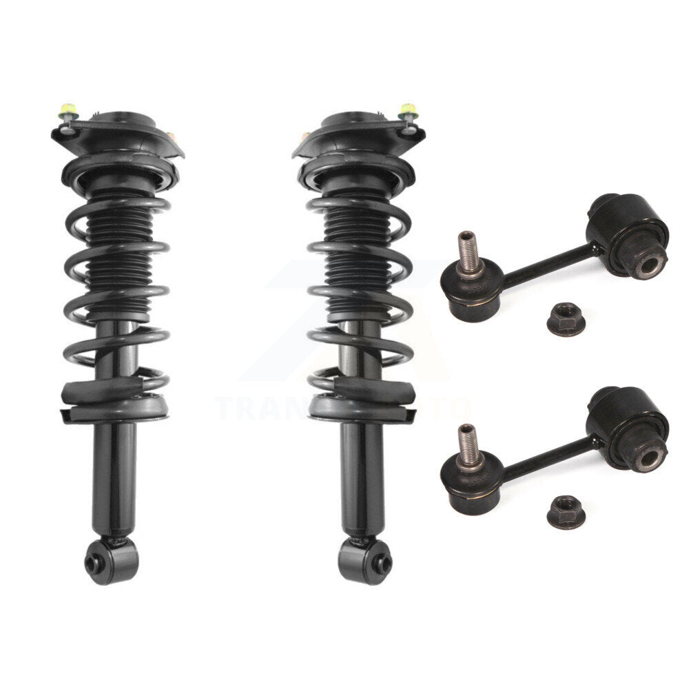 Transit Auto KSS-105207 Suspension Strut and Coil Spring Assembly for 2008-2011 Subaru Impreza - Rear