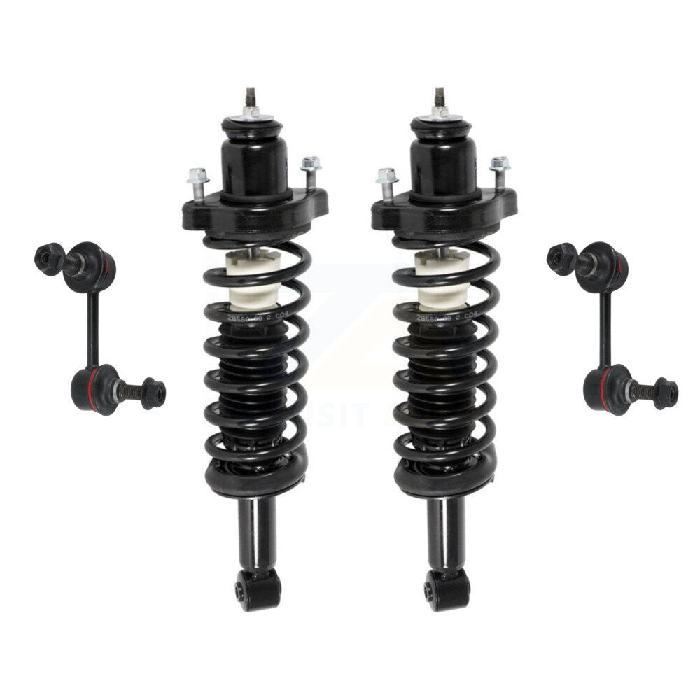Transit Auto KSS-105217 Suspension Strut and Coil Spring Assembly for 2008-2010 Mitsubishi Lancer - Rear