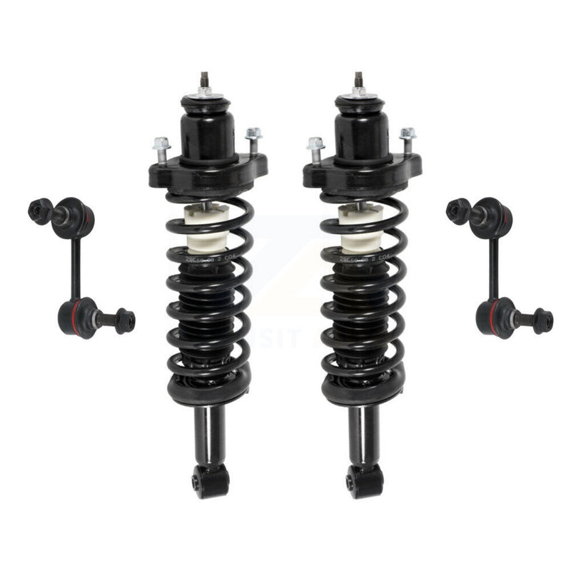 Transit Auto KSS-105217 Suspension Strut and Coil Spring Assembly for 2008-2010 Mitsubishi Lancer - Rear