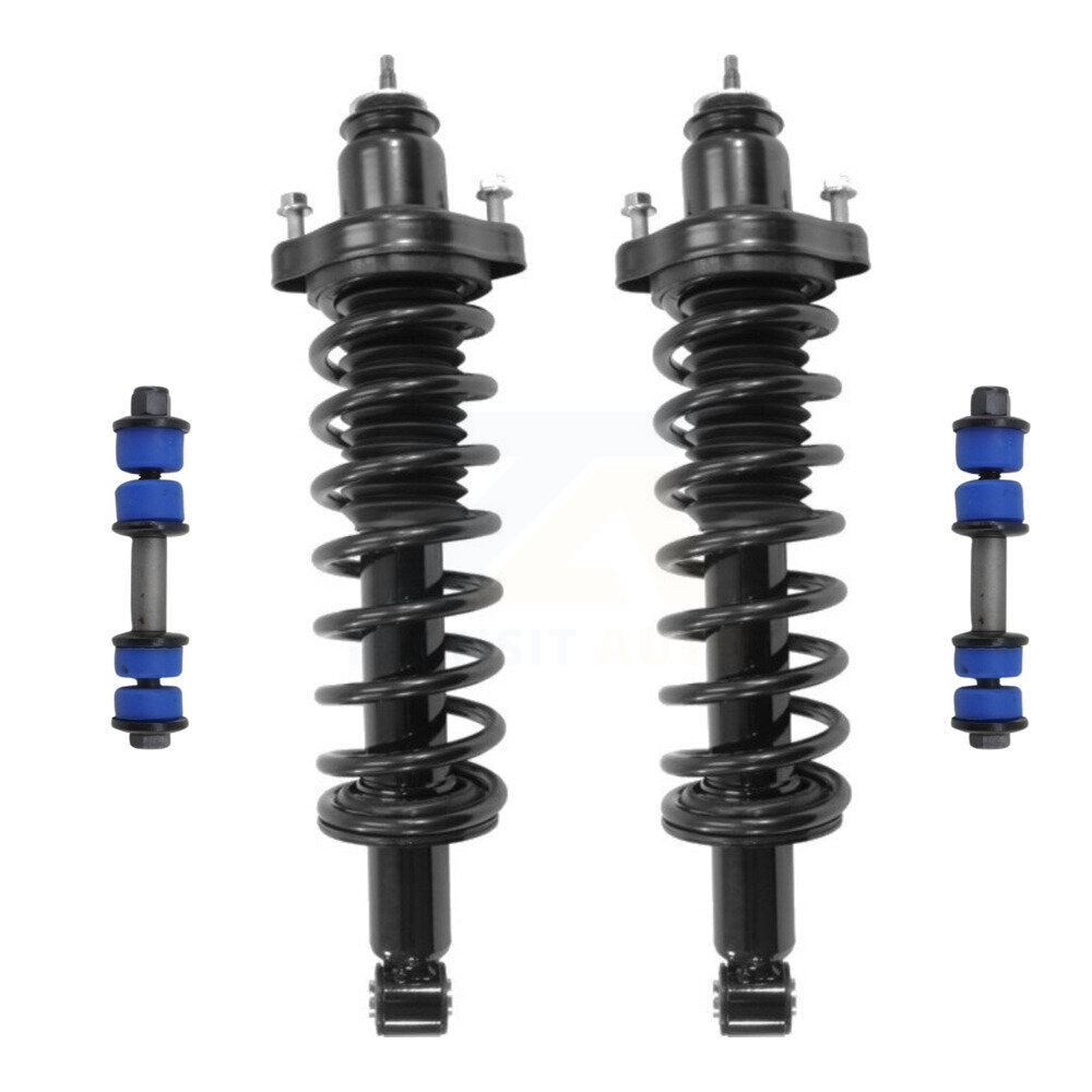 Transit Auto KSS-105220 Suspension Strut and Coil Spring Assembly for 2002-2005 Mitsubishi Lancer - Rear