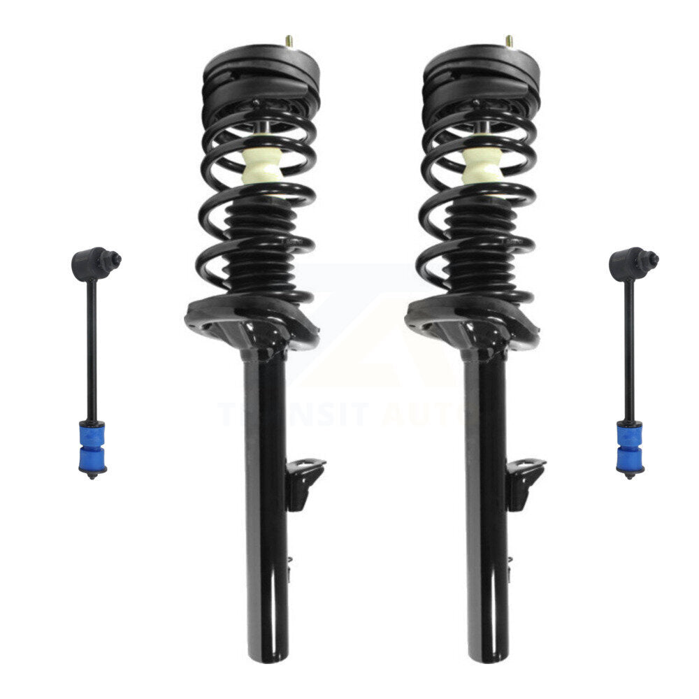 Transit Auto KSS-105223 Suspension Strut and Coil Spring Assembly for 1998-2004 Chrysler 300M, Chrysler LHS and More - Rear