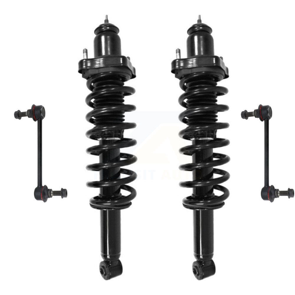 Transit Auto KSS-105233 Suspension Strut and Coil Spring Assembly for 2017 Jeep Compass - Rear