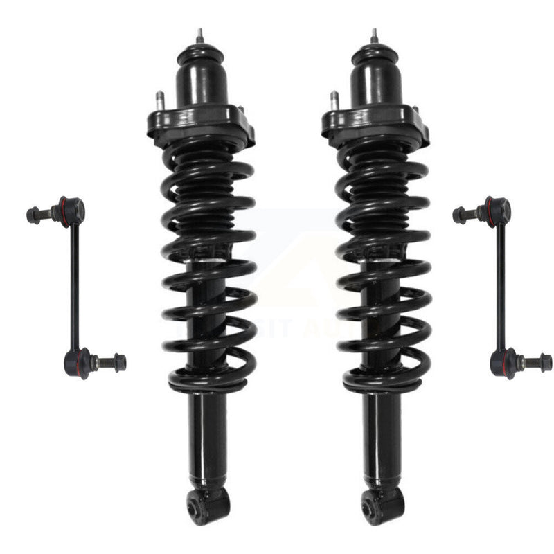 Transit Auto KSS-105233 Suspension Strut and Coil Spring Assembly for 2017 Jeep Compass - Rear
