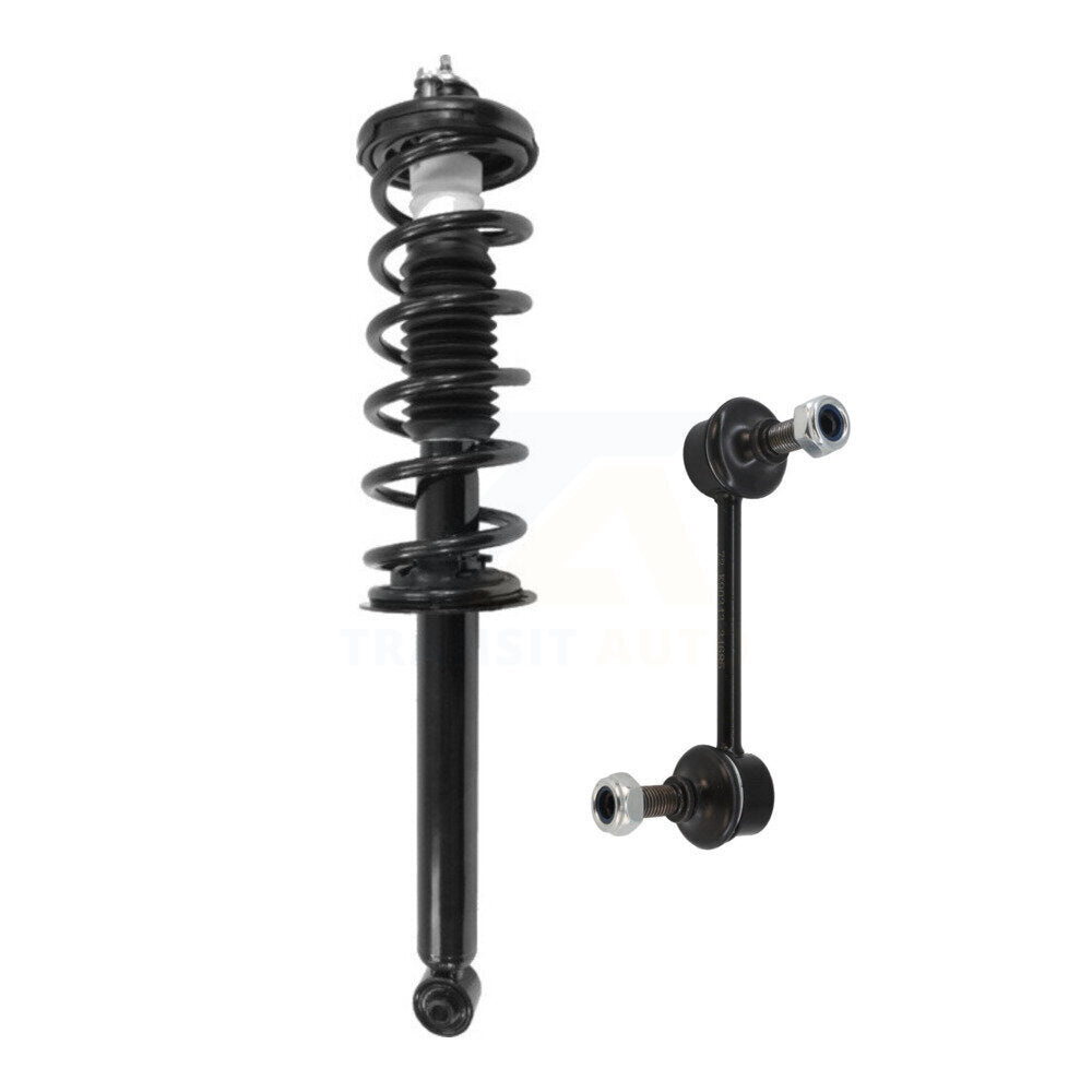 Transit Auto KSS-105239 Suspension Strut and Coil Spring Assembly for 2004-2008 Acura TSX - Rear Left