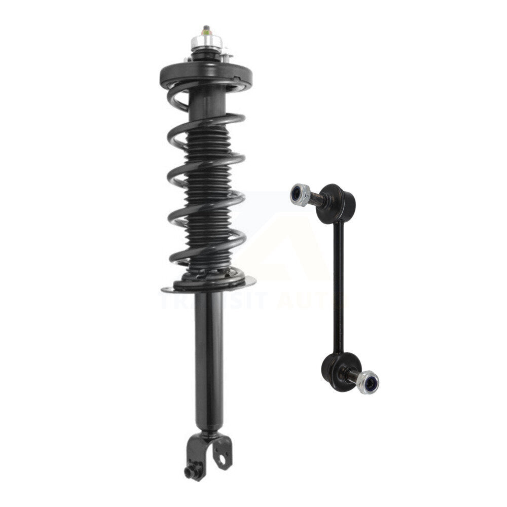 Transit Auto KSS-105242 Suspension Strut and Coil Spring Assembly for 2013-2017 Honda Accord - Rear Left
