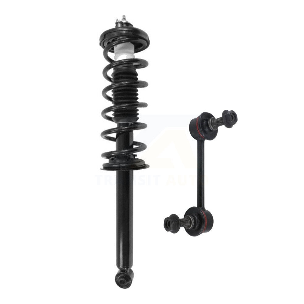Transit Auto KSS-105249 Suspension Strut and Coil Spring Assembly for 2004-2008 Acura TSX - Rear Left