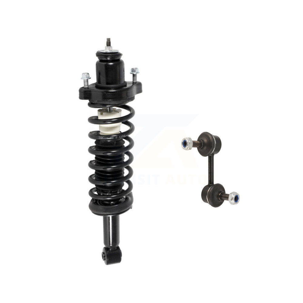 Transit Auto KSS-105269 Suspension Strut and Coil Spring Assembly for 2008-2010 Mitsubishi Lancer - Rear