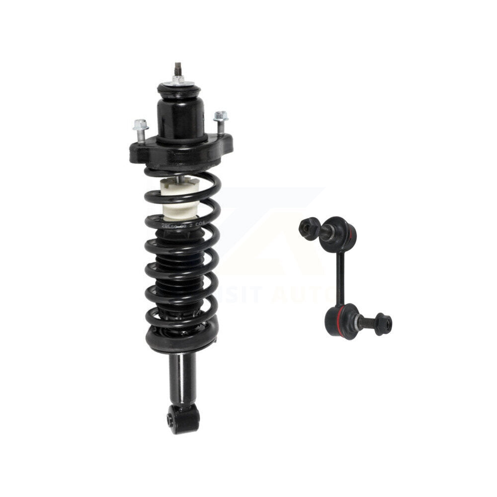 Transit Auto KSS-105303 Suspension Strut and Coil Spring Assembly for 2008-2010 Mitsubishi Lancer - Rear