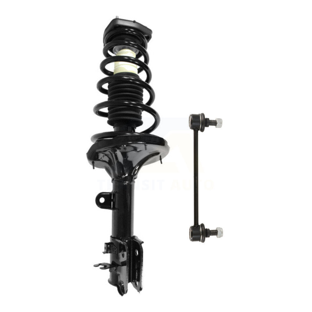 Transit Auto KSS-105312 Suspension Strut and Coil Spring Assembly for 2005-2010 Hyundai Tucson, Kia Sportage - Rear Left