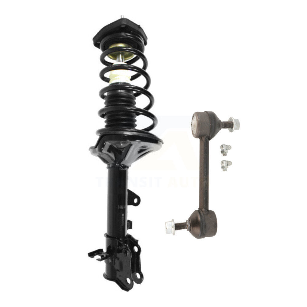 Transit Auto KSS-105322 Suspension Strut and Coil Spring Assembly for 2003-2008 Hyundai Tiburon - Rear Left