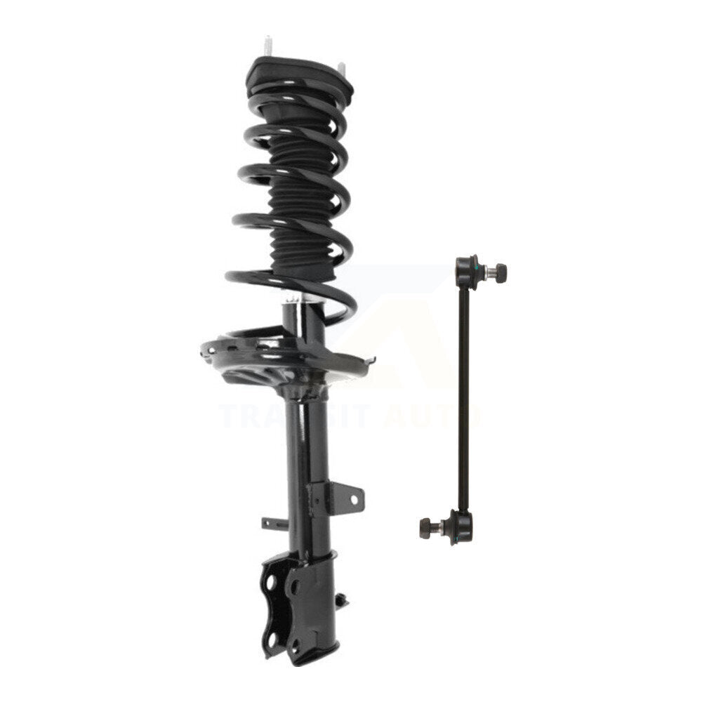 Transit Auto KSS-105324 Suspension Strut and Coil Spring Assembly for 2008-2016 Toyota Venza, Toyota Highlander - Rear Left