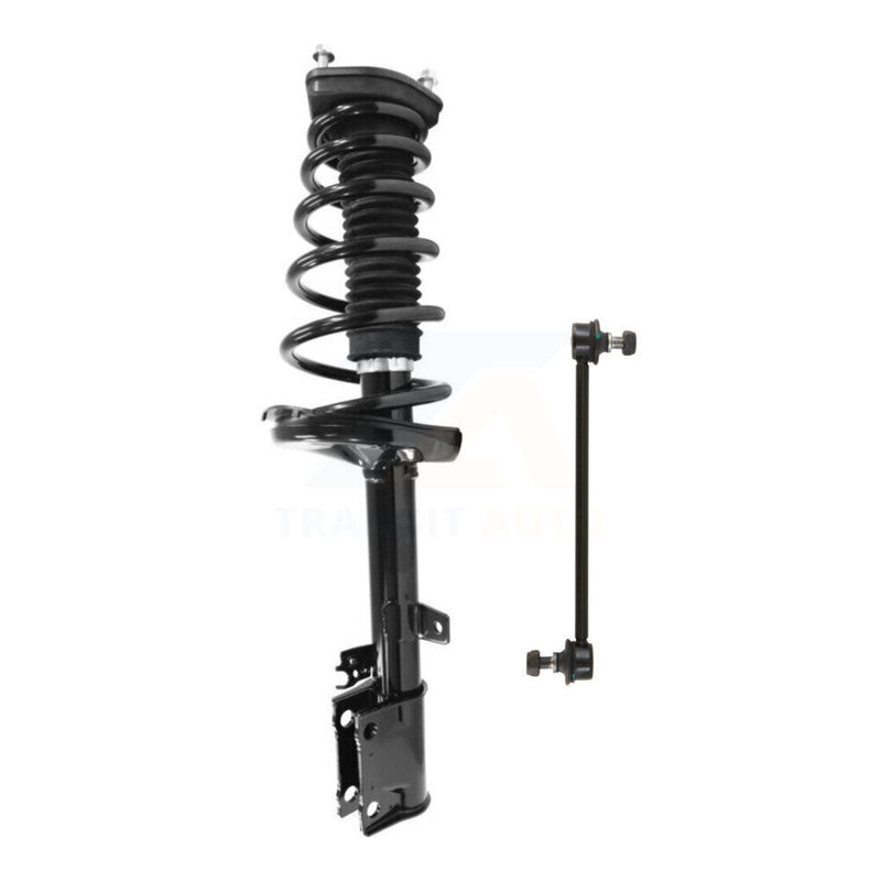 Transit Auto KSS-105325 Suspension Strut and Coil Spring Assembly for 2009-2012 Toyota Venza - Rear Left