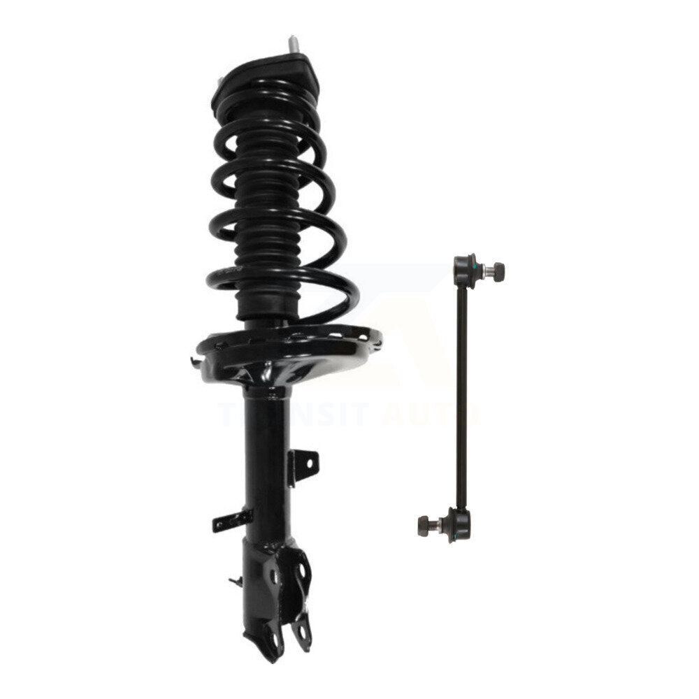 Transit Auto KSS-105328 Suspension Strut and Coil Spring Assembly for 2004-2009 Lexus RX350, Toyota Highlander, Lexus RX330 - Rear Left