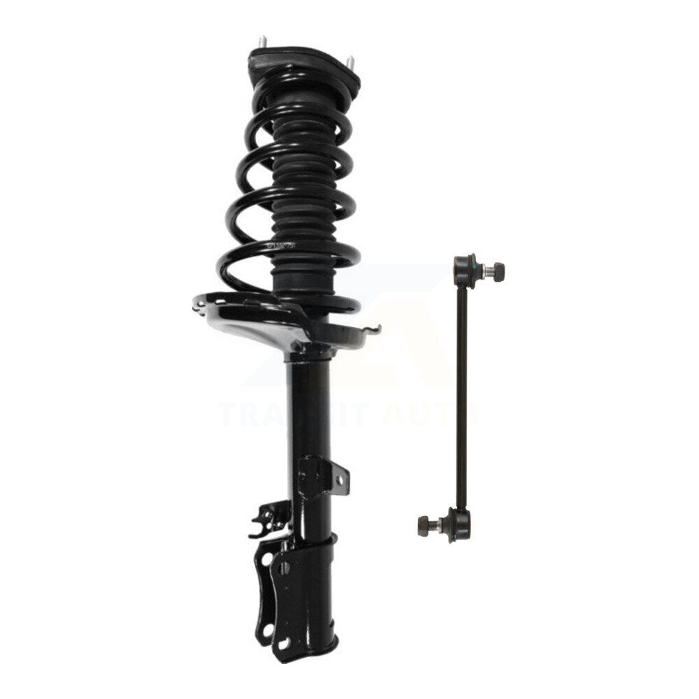Transit Auto KSS-105329 Suspension Strut and Coil Spring Assembly for 2004-2007 Lexus RX350, Lexus RX400h and More - Rear Left