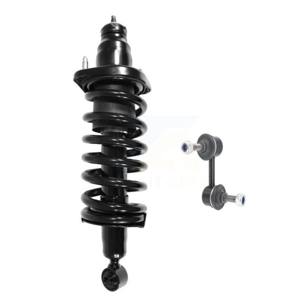 Transit Auto KSS-105337 Suspension Strut and Coil Spring Assembly for 2001-2005 Honda Civic, Acura EL - Rear Left