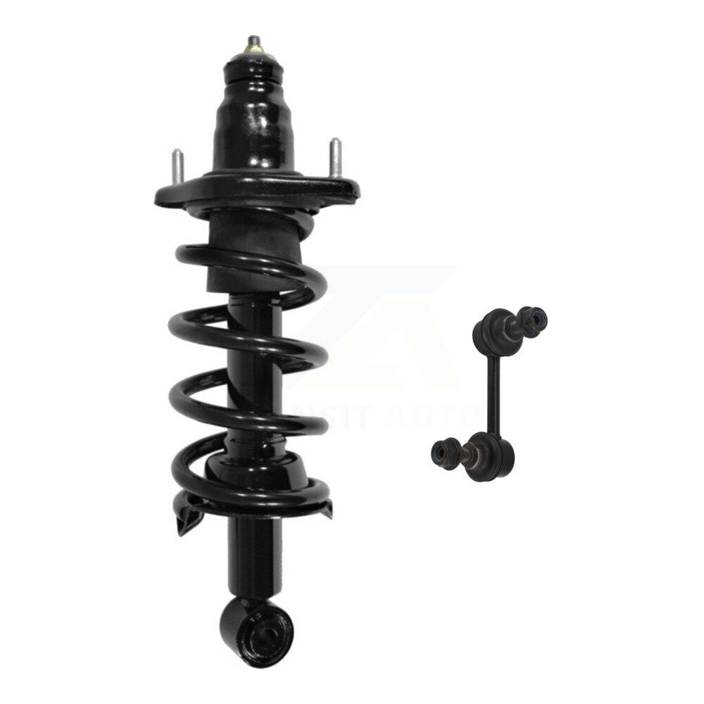 Transit Auto KSS-105340 Suspension Strut and Coil Spring Assembly for 2007-2011 Honda CR-V - Rear Left