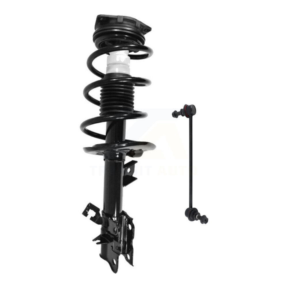 Transit Auto KSS-105349 Suspension Strut and Coil Spring Assembly for 2008-2013 Nissan Rogue - Front Left