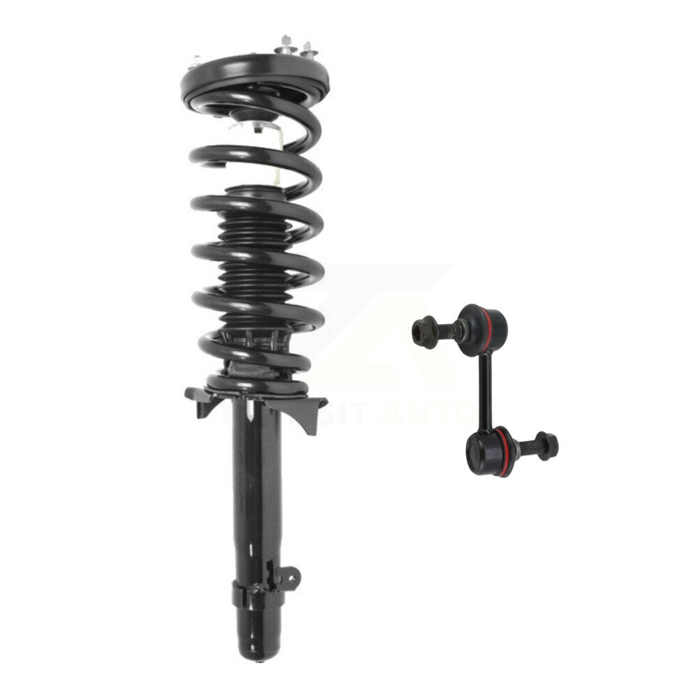 Transit Auto KSS-105356 Suspension Strut and Coil Spring Assembly for 2009-2014 Acura TSX - Front Left