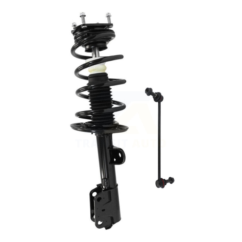 Transit Auto KSS-105358 Suspension Strut and Coil Spring Assembly for 2011-2013 Ford Explorer - Front Left
