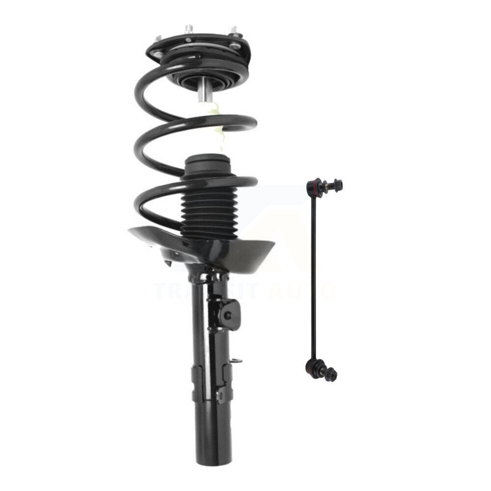 Transit Auto KSS-105360 Suspension Strut and Coil Spring Assembly for 2013-2017 Honda Accord - Front Left