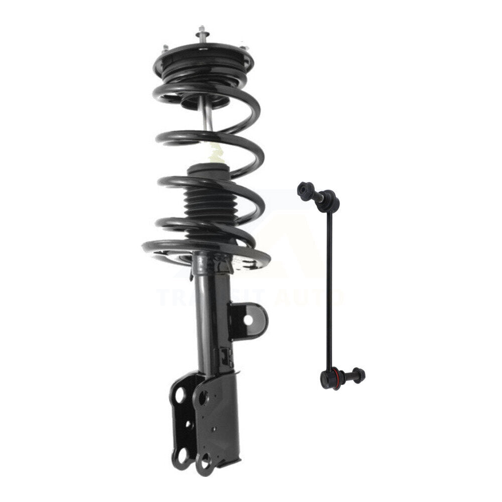 Transit Auto KSS-105361 Suspension Strut and Coil Spring Assembly for 2013-2019 Ford Taurus - Front Left