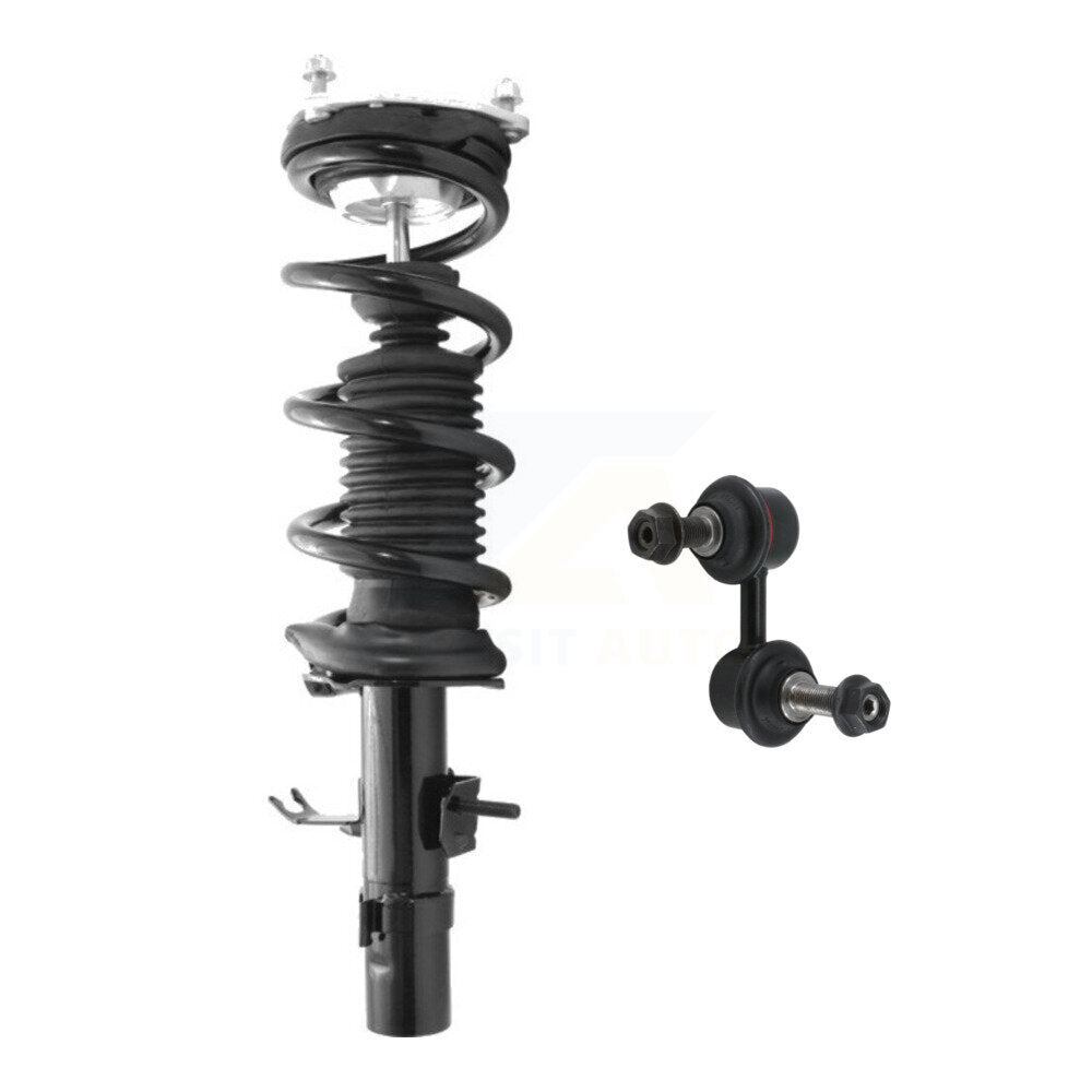Transit Auto KSS-105373 Suspension Strut and Coil Spring Assembly for 2009-2017 INFINITI Q60, INFINITI G37 - Front Left