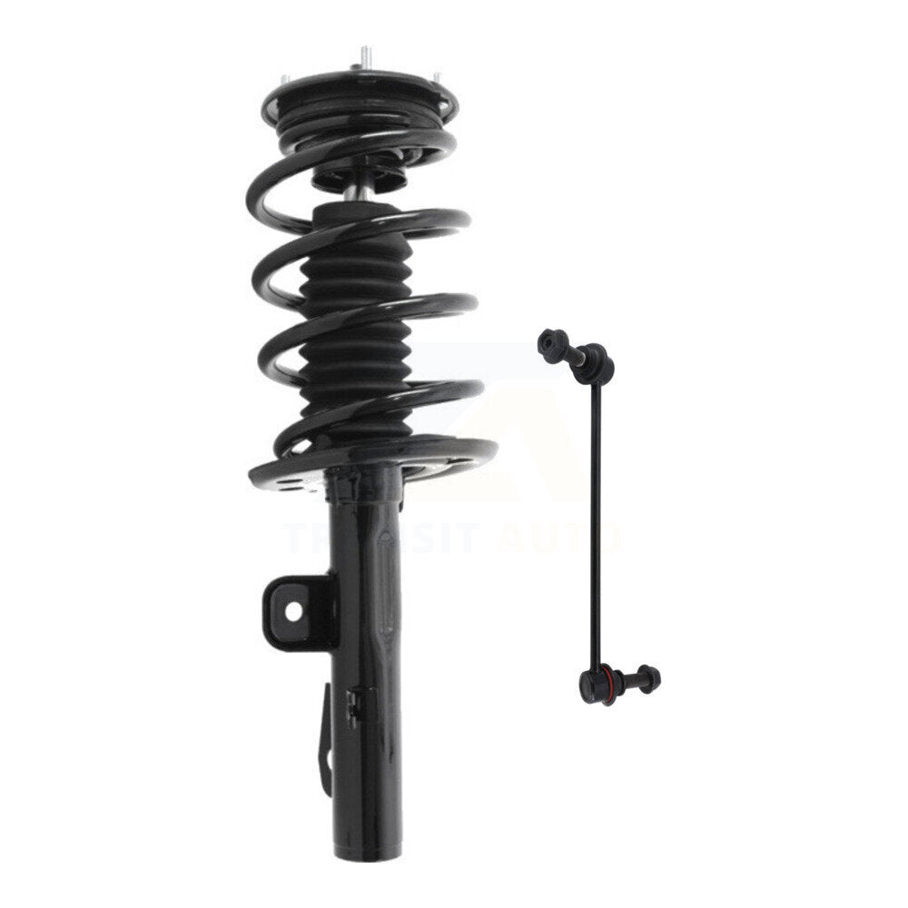 Transit Auto KSS-105381 Suspension Strut and Coil Spring Assembly for 2010-2012 Ford Flex - Front Left