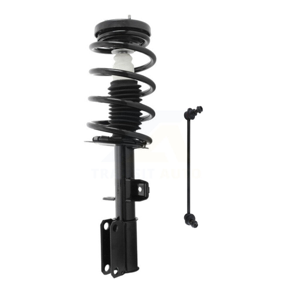 Transit Auto KSS-105394 Suspension Strut and Coil Spring Assembly for 2000-2006 BMW X5 - Front Left