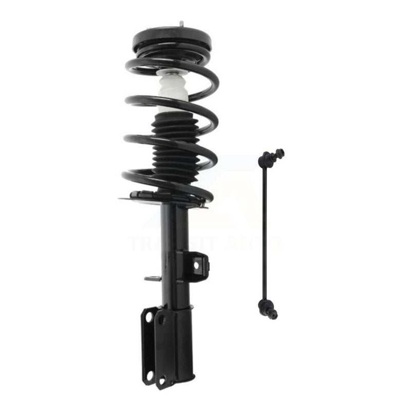 Transit Auto KSS-105394 Suspension Strut and Coil Spring Assembly for 2000-2006 BMW X5 - Front Left