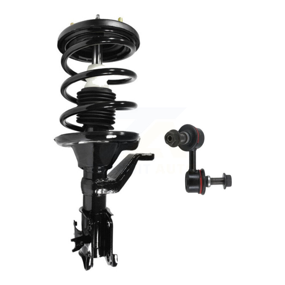 Transit Auto KSS-105398 Suspension Strut and Coil Spring Assembly for 2003-2005 Honda Civic - Front Left