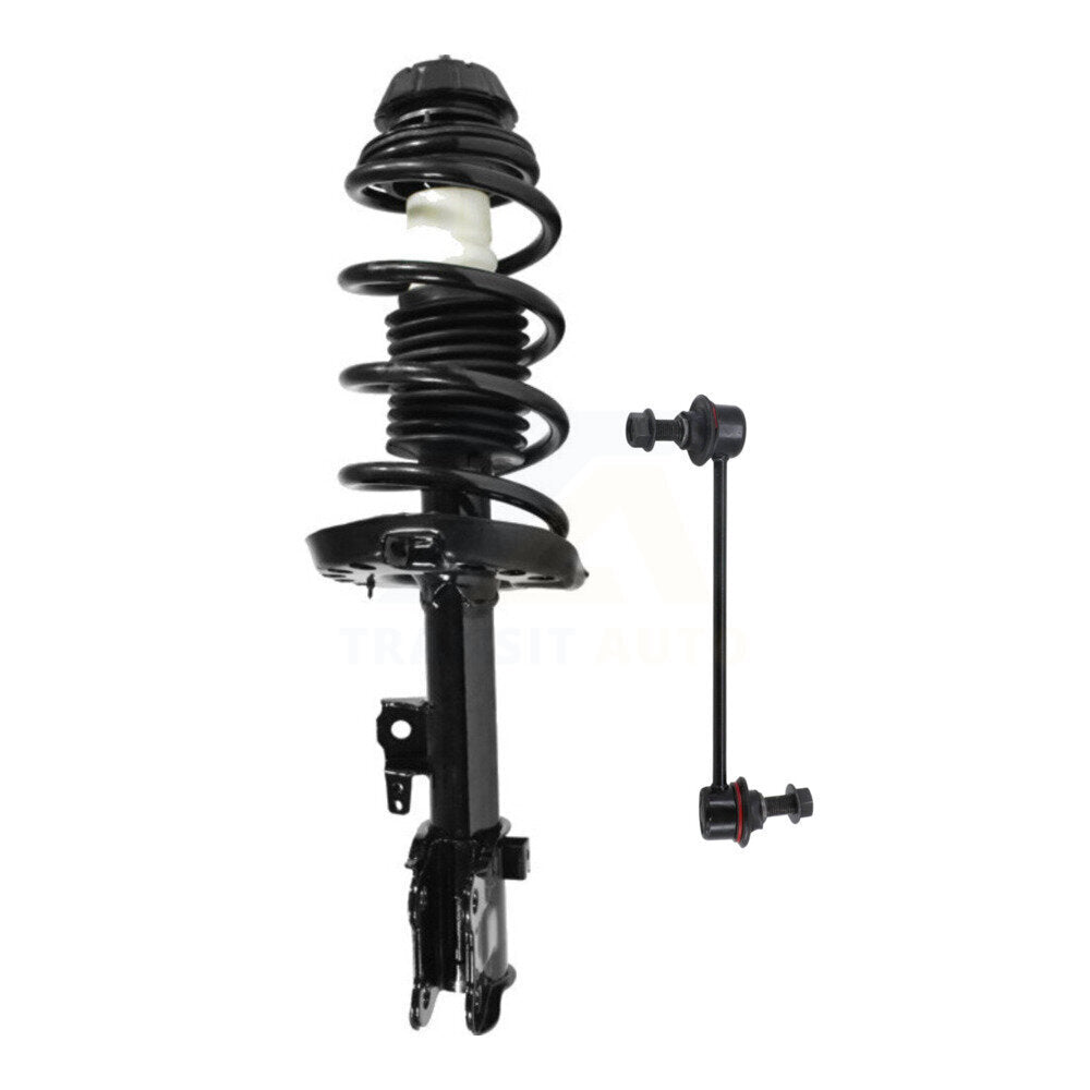 Transit Auto KSS-105400 Suspension Strut and Coil Spring Assembly for 2010-2013 Kia Soul - Front Left