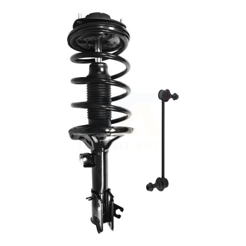 Transit Auto KSS-105401 Suspension Strut and Coil Spring Assembly for 2001-2006 Hyundai Santa Fe - Front Left