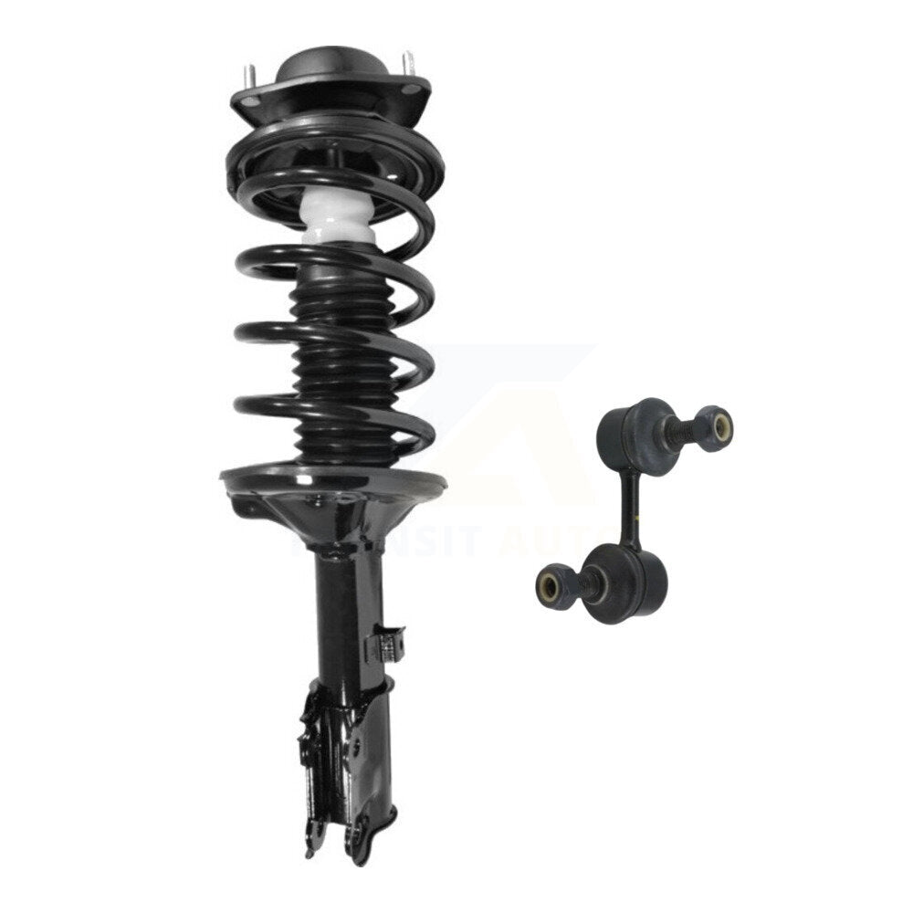 Transit Auto KSS-105417 Suspension Strut and Coil Spring Assembly for 2000-2005 Hyundai Accent - Front Left