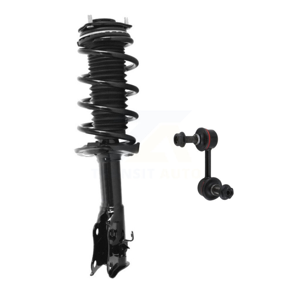 Transit Auto KSS-105422 Suspension Strut and Coil Spring Assembly for 2006-2011 Honda Civic - Front Left
