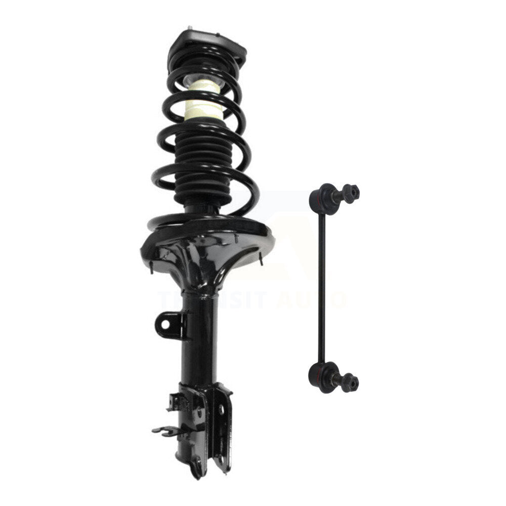 Transit Auto KSS-105439 Suspension Strut and Coil Spring Assembly for 2005-2010 Hyundai Tucson, Kia Sportage - Rear Left