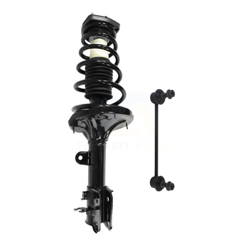 Transit Auto KSS-105439 Suspension Strut and Coil Spring Assembly for 2005-2010 Hyundai Tucson, Kia Sportage - Rear Left