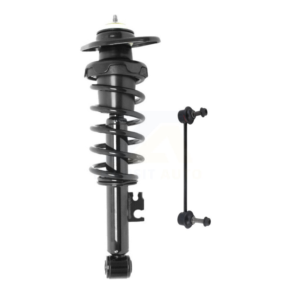 Transit Auto KSS-105444 Suspension Strut and Coil Spring Assembly for 2002-2008 Mini Cooper - Rear Left