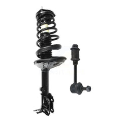Transit Auto KSS-105445 Suspension Strut and Coil Spring Assembly for 2000-2005 Hyundai Accent - Rear Left